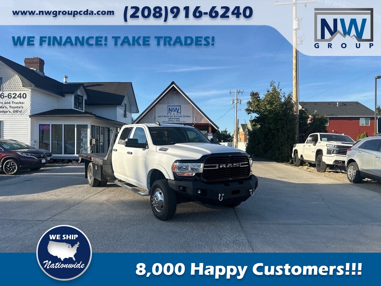 2020 RAM 3500 Tradesman  Amazing Flatbed. 4x4. 38k miles! Cummins Diesel, Aisin Transmission! - Photo 3 - Post Falls, ID 83854