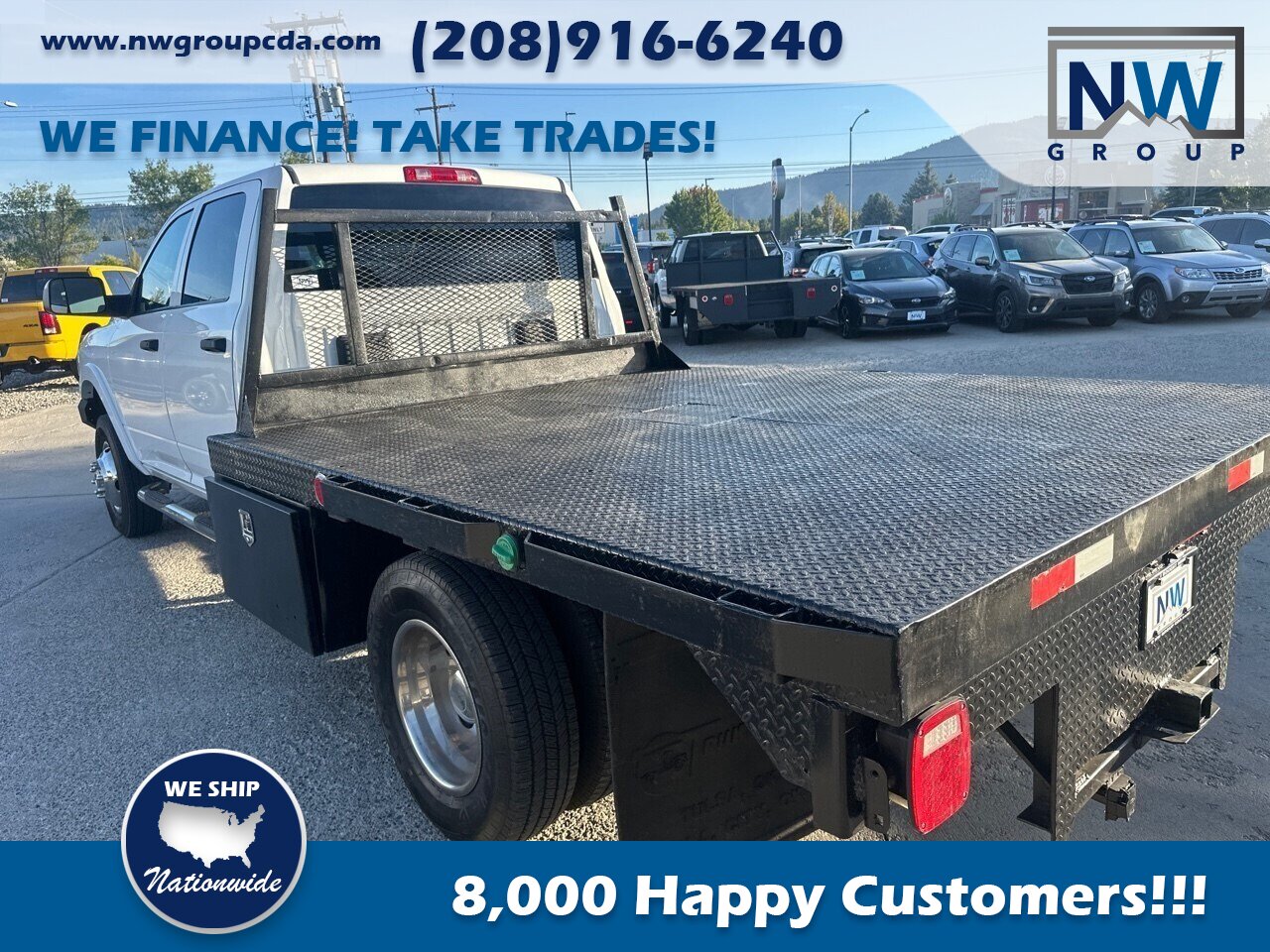 2020 RAM 3500 Tradesman  Amazing Flatbed. 4x4. 38k miles! Cummins Diesel, Aisin Transmission! - Photo 2 - Post Falls, ID 83854