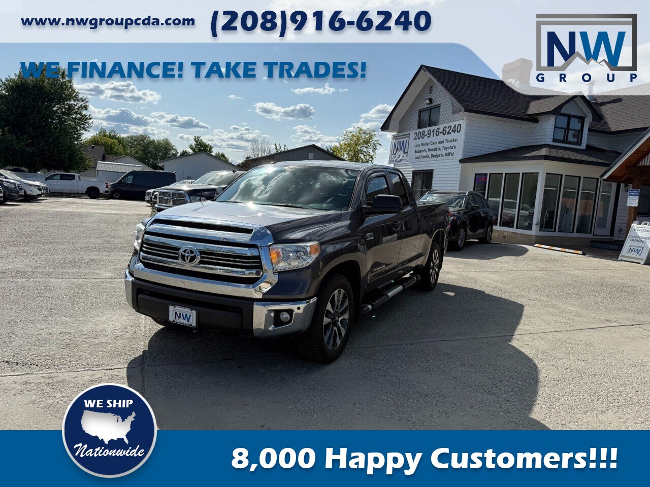 2016 Toyota Tundra SR5  Navigation, Blind-Spot, No Accidents! - Photo 3 - Post Falls, ID 83854
