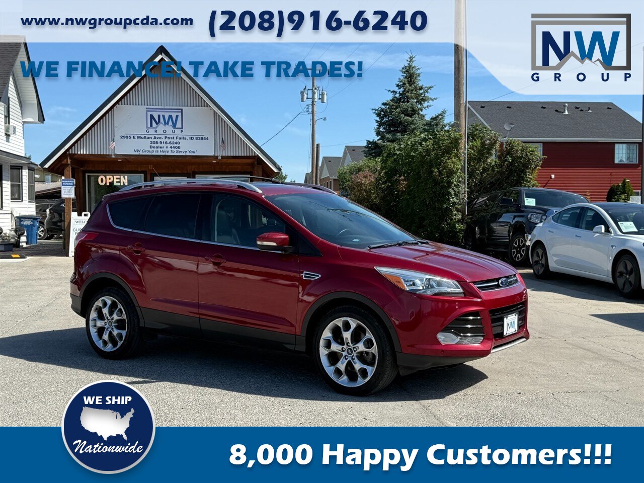2016 Ford Escape Titanium. 81k miles, AWD, Panoramic Sunroof. Nice SUV and Great Price! - Photo 1 - Post Falls, ID 83854