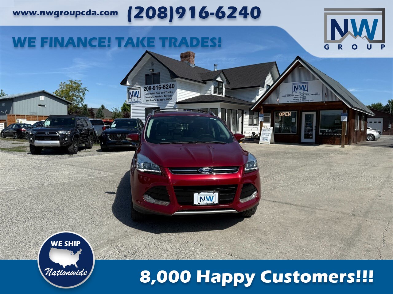 2016 Ford Escape Titanium. 81k miles, AWD, Panoramic Sunroof. Nice SUV and Great Price! - Photo 2 - Post Falls, ID 83854