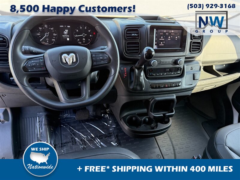 2025 RAM ProMaster Tradesman 2500.  Adaptive cruise, Folding Mirrors, Camera System! - Photo 8 - Post Falls, ID 83854