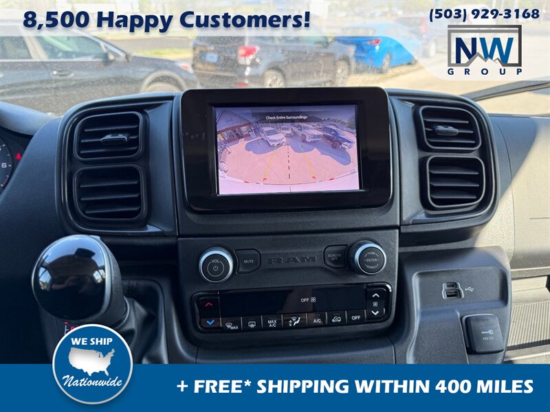 2025 RAM ProMaster Tradesman 2500.  Adaptive cruise, Folding Mirrors, Camera System! - Photo 39 - Post Falls, ID 83854