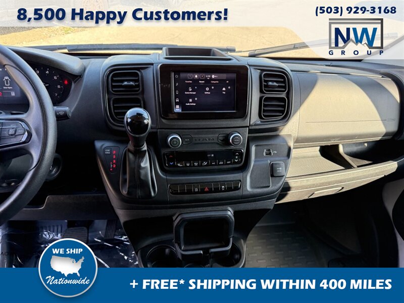 2025 RAM ProMaster Tradesman 2500.  Adaptive cruise, Folding Mirrors, Camera System! - Photo 9 - Post Falls, ID 83854