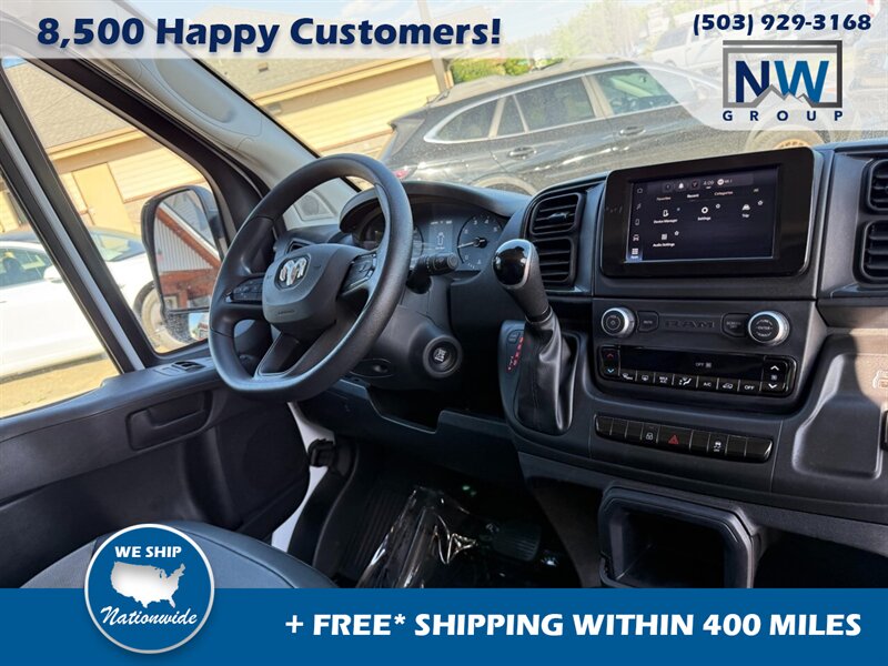 2025 RAM ProMaster Tradesman 2500.  Adaptive cruise, Folding Mirrors, Camera System! - Photo 20 - Post Falls, ID 83854