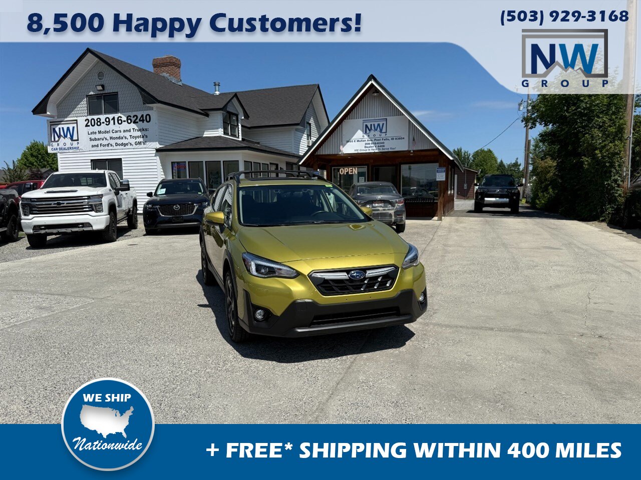 2021 Subaru Crosstrek Limited. Awesome Color! AWD, Leather, Sunroof and more! - Photo 2 - Post Falls, ID 83854