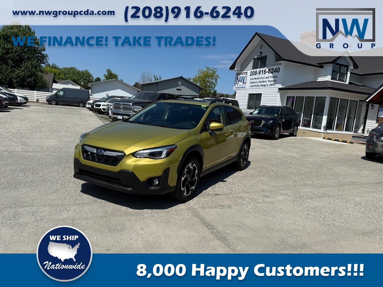 2021 Subaru Crosstrek Limited. Awesome Color! AWD, Leather, Sunroof and more! - Photo 3 - Post Falls, ID 83854