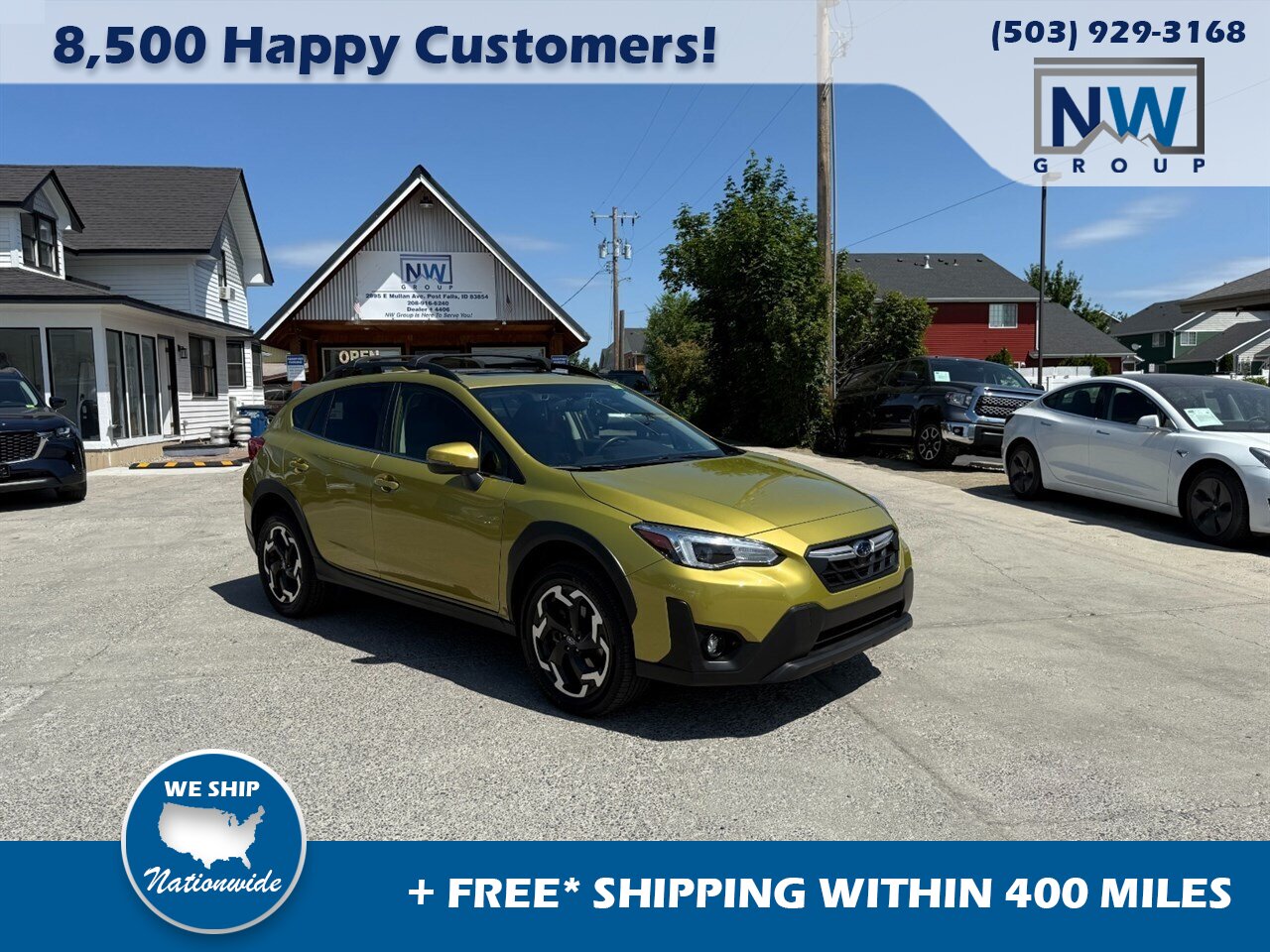 2021 Subaru Crosstrek Limited. Awesome Color! AWD, Leather, Sunroof and more! - Photo 1 - Post Falls, ID 83854