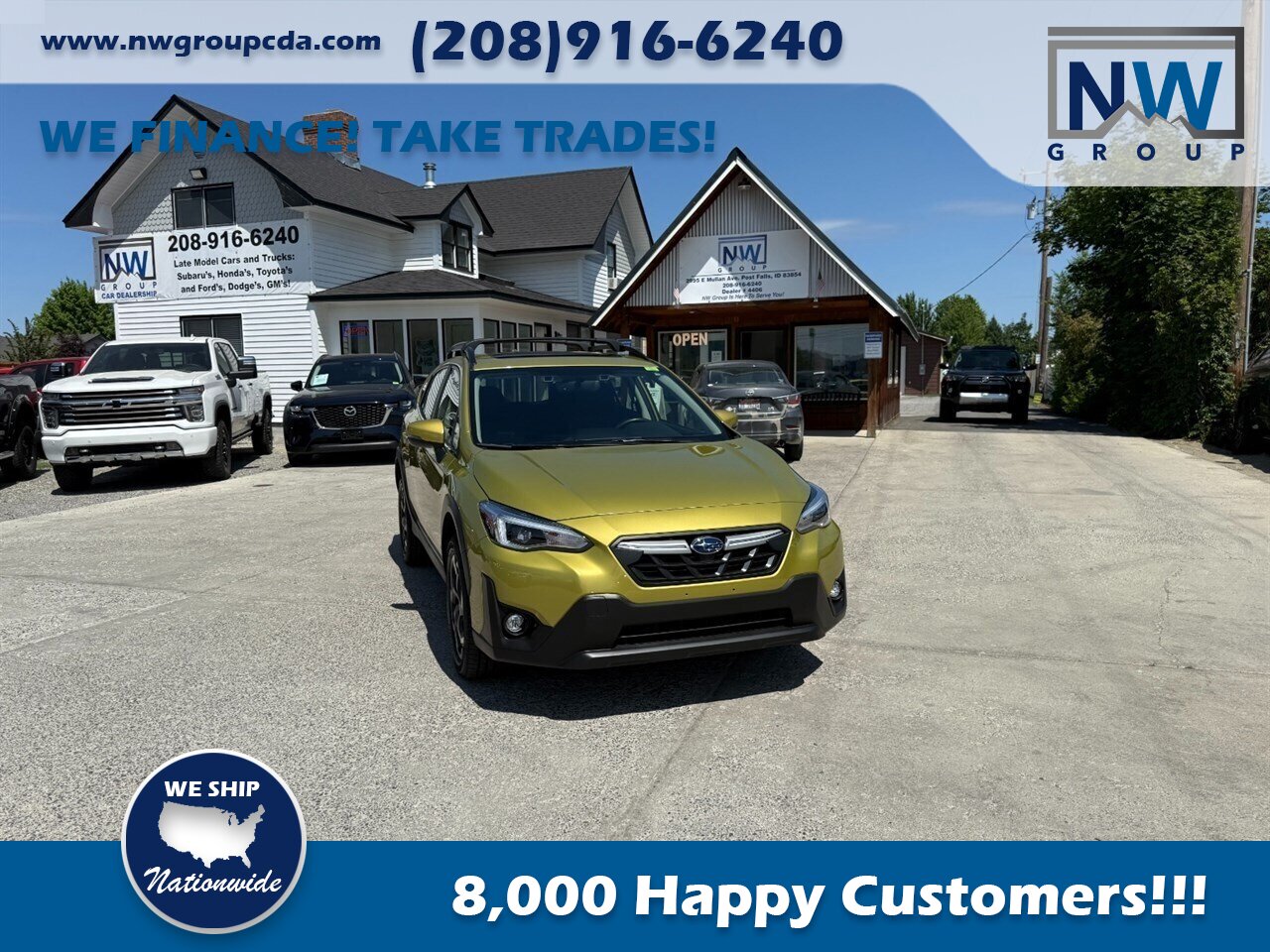 2021 Subaru Crosstrek Limited. Awesome Color! AWD, Leather, Sunroof and more! - Photo 2 - Post Falls, ID 83854