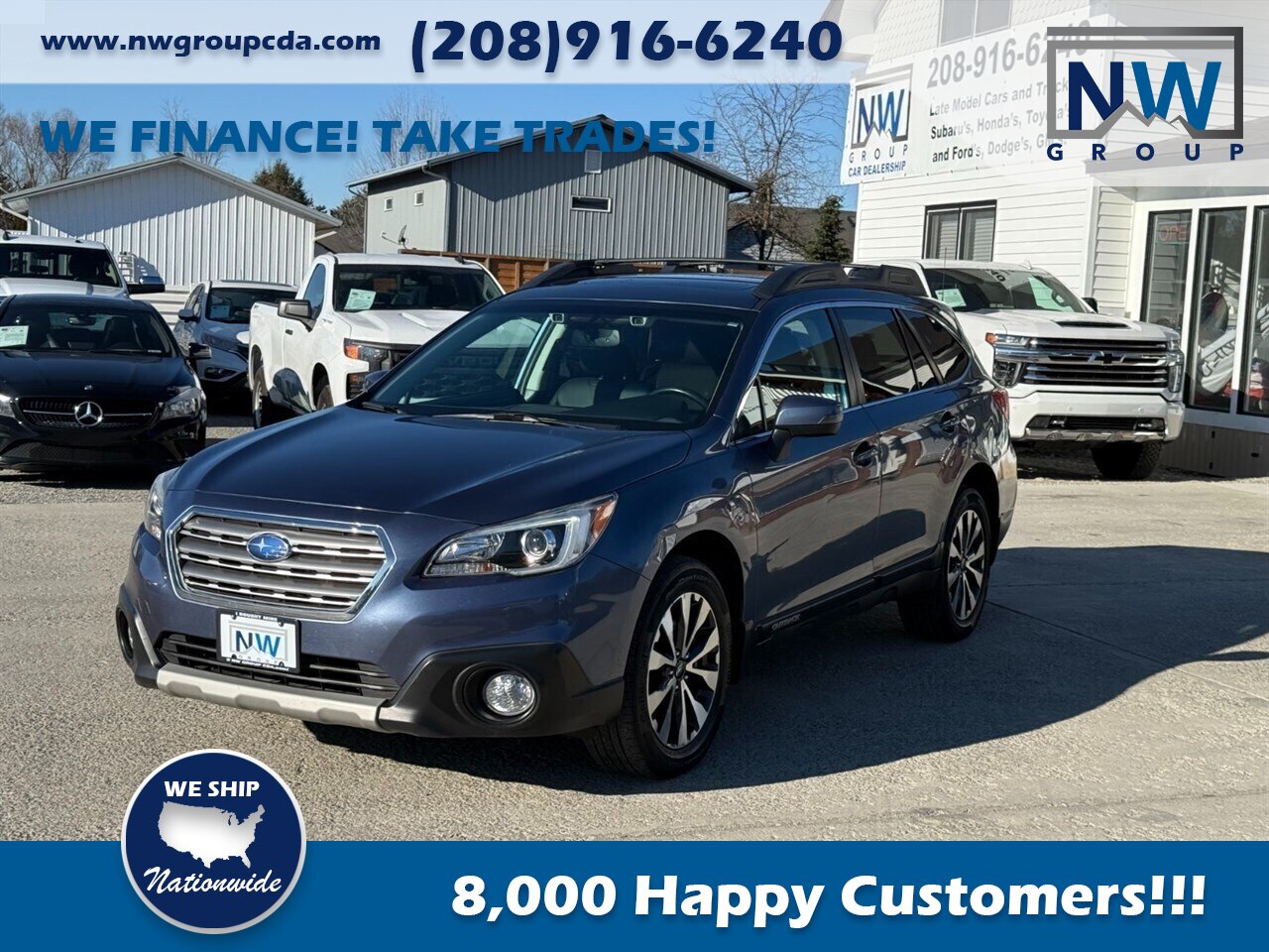 2015 Subaru Outback 3.6R Limited. AWD, Leather, Sunroof, Heated Seats, Adventure Meets Luxury! - Photo 3 - Post Falls, ID 83854