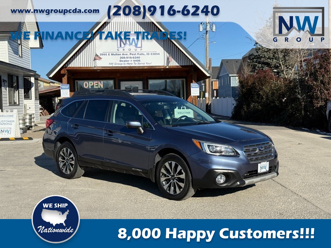 2015 Subaru Outback 3.6R Limited. AWD, Leather, Sunroof, Heated Seats, Adventure Meets Luxury! - Photo 1 - Post Falls, ID 83854