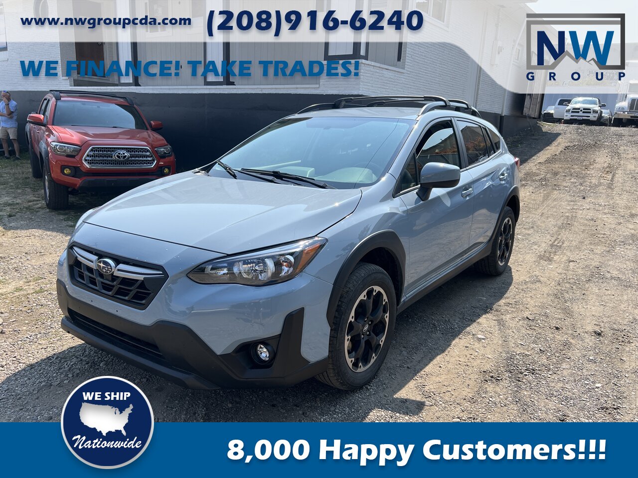 2022 Subaru Crosstrek Premium Manual 6 Speer RARE Cool Gray NEW CLUTCH - Photo 2 - Post Falls, ID 83854