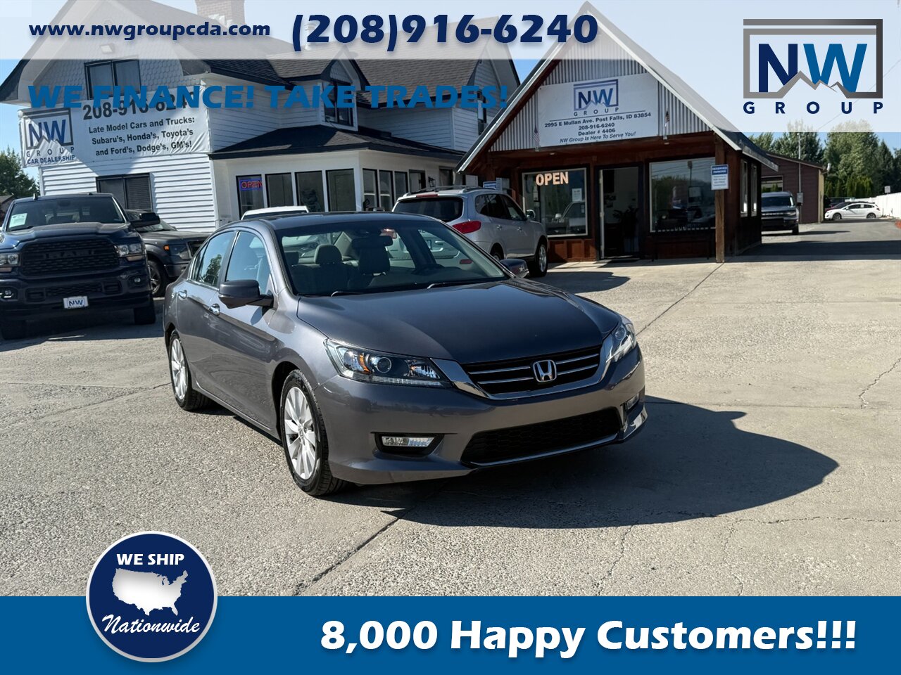 2013 Honda Accord EX-L   - Photo 2 - Post Falls, ID 83854