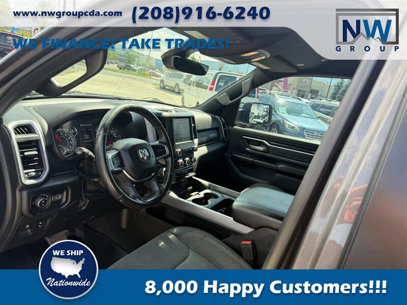 2019 RAM 1500 Big Horn  Clean Title, 62k Miles, New Tires. Leather. Only 62k Miles. - Photo 8 - Post Falls, ID 83854
