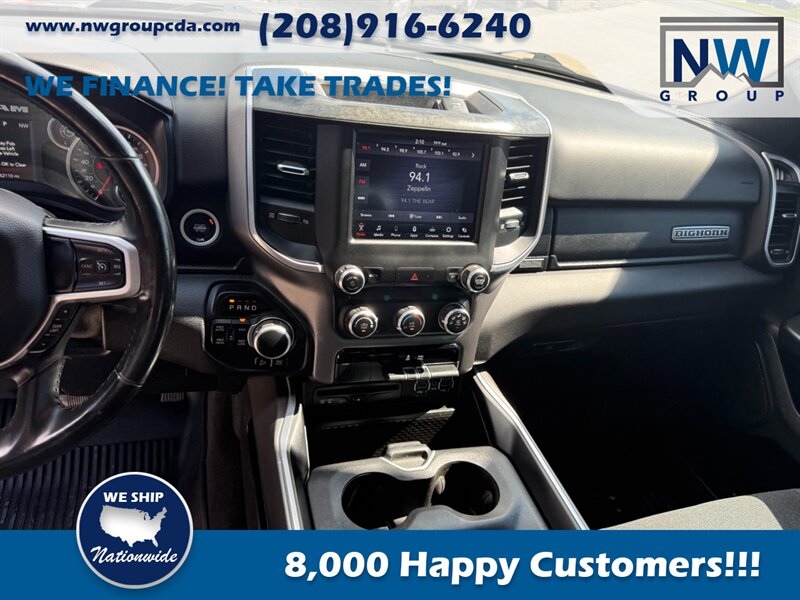 2019 RAM 1500 Big Horn  Clean Title, 62k Miles, New Tires. Leather. Only 62k Miles. - Photo 10 - Post Falls, ID 83854