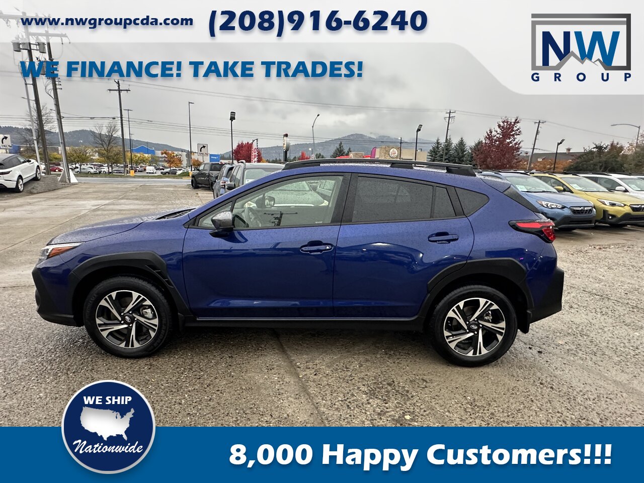 2024 Subaru Crosstrek Premium  9k miles, AWD, Sunroof! - Photo 7 - Post Falls, ID 83854