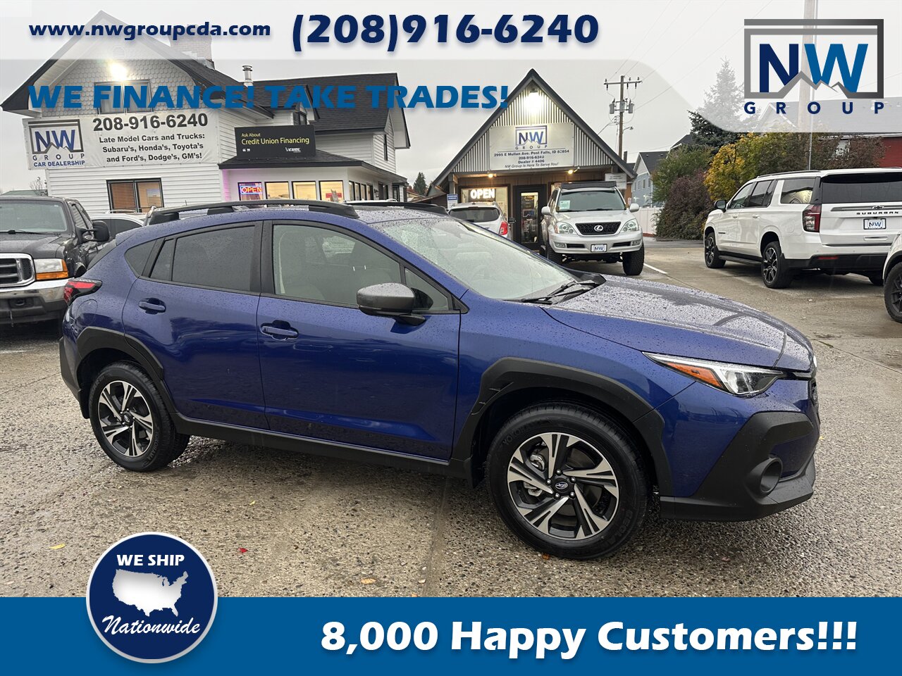 2024 Subaru Crosstrek Premium  9k miles, AWD, Sunroof! - Photo 2 - Post Falls, ID 83854