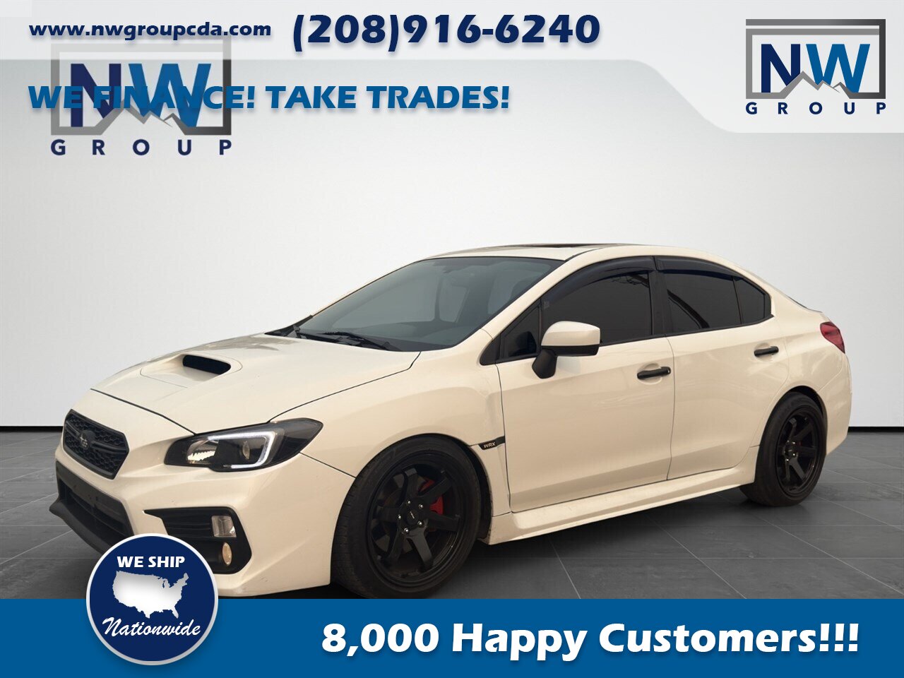 2019 Subaru WRX Premium.  Tastefully Modified, Nice Sedan, COBB Exhaust, Lowered! - Photo 1 - Post Falls, ID 83854