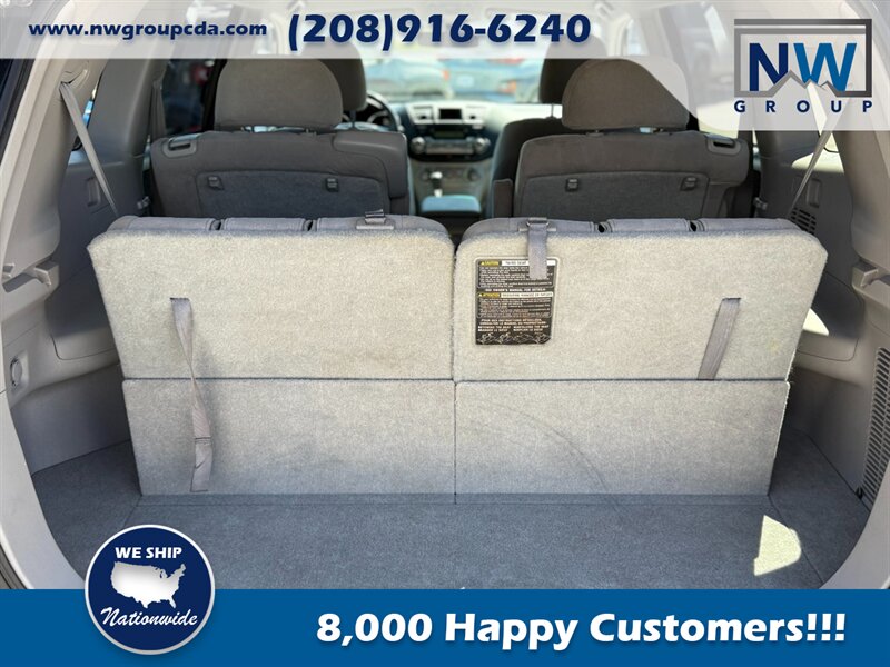 2012 Toyota Highlander AWD.  Black - Exterior. Ash- Interior. 3 rows of seating -  7 Passenger! - Photo 15 - Post Falls, ID 83854