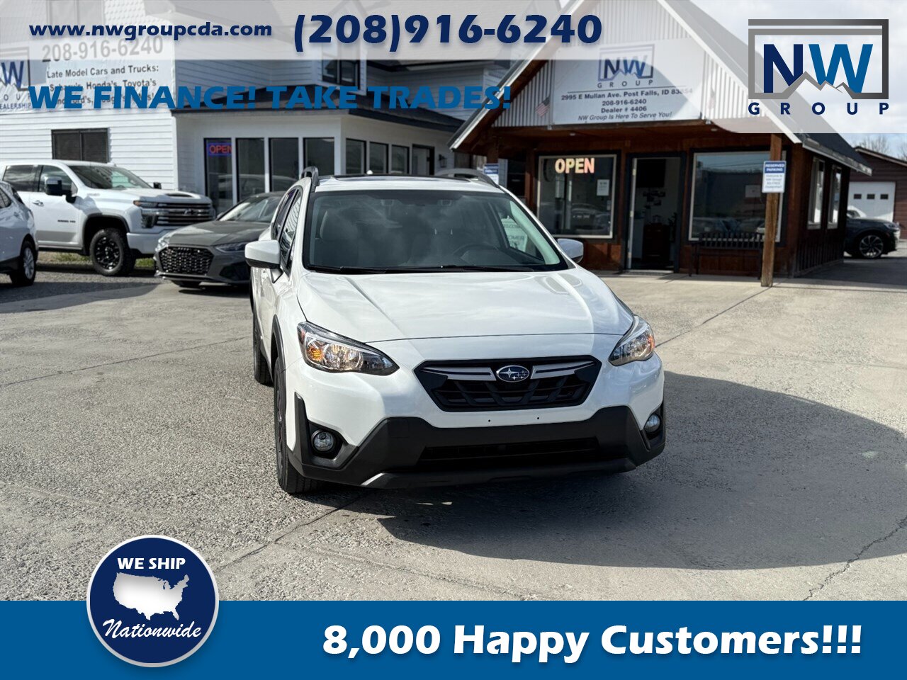 2021 Subaru Crosstrek Premium.  44k miles, Sunroof, Alloy Wheels! - Photo 2 - Post Falls, ID 83854