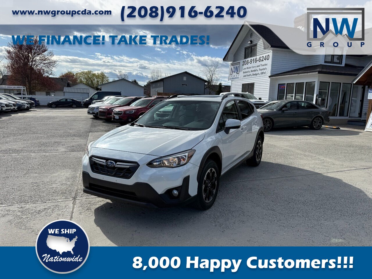 2021 Subaru Crosstrek Premium.  44k miles, Sunroof, Alloy Wheels! - Photo 3 - Post Falls, ID 83854