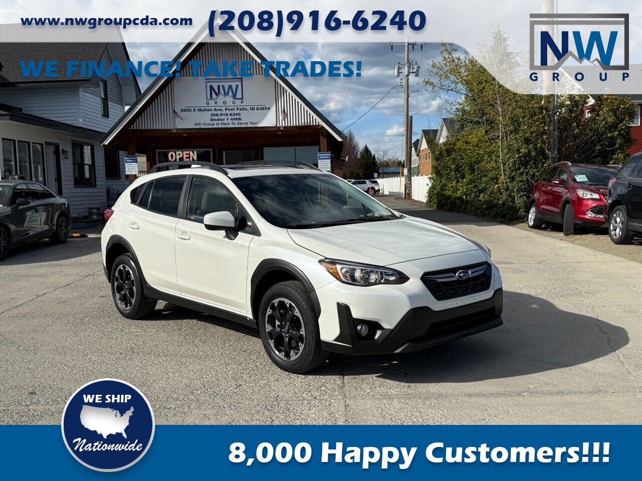 2021 Subaru Crosstrek Premium.  44k miles, Sunroof, Alloy Wheels! - Photo 1 - Post Falls, ID 83854
