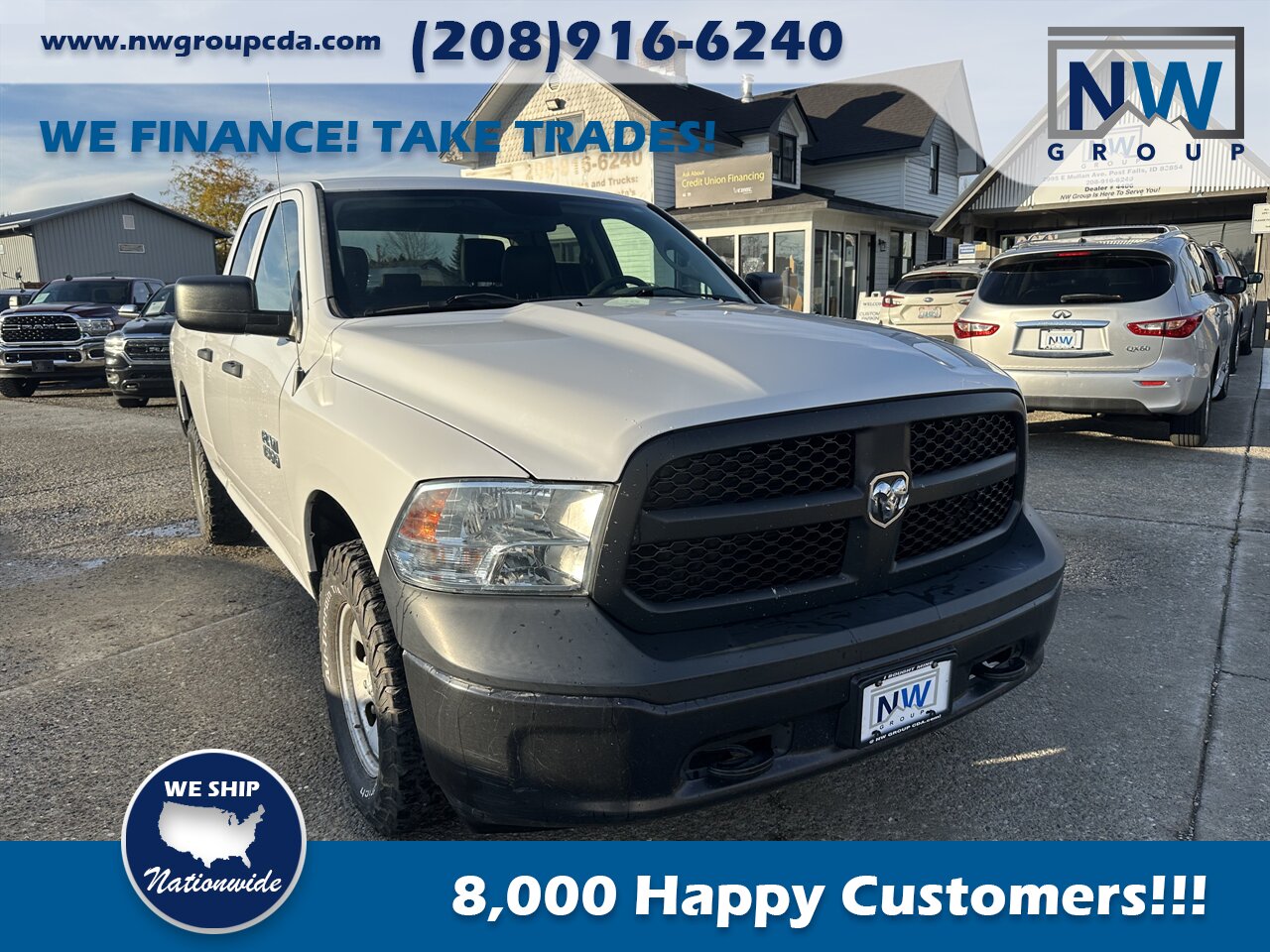 2015 RAM 1500 Tradesman Great Work Truck or Everyday Usability, 62k Miles! - Photo 2 - Post Falls, ID 83854