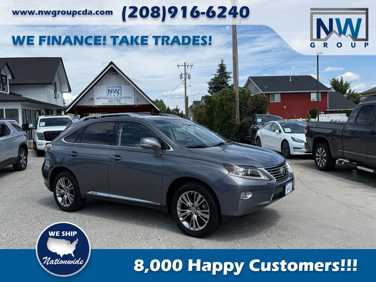 2013 Lexus RX 450h.  44k miles! Hybrid (30 mpg city / 28 mpg highway), AWD, Amazing Shape! - Photo 2 - Post Falls, ID 83854