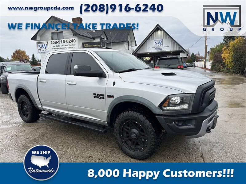 2017 RAM 1500 Rebel  4x4, Air Suspension, Winter Package (heated seats, heated steering wheel), and more!