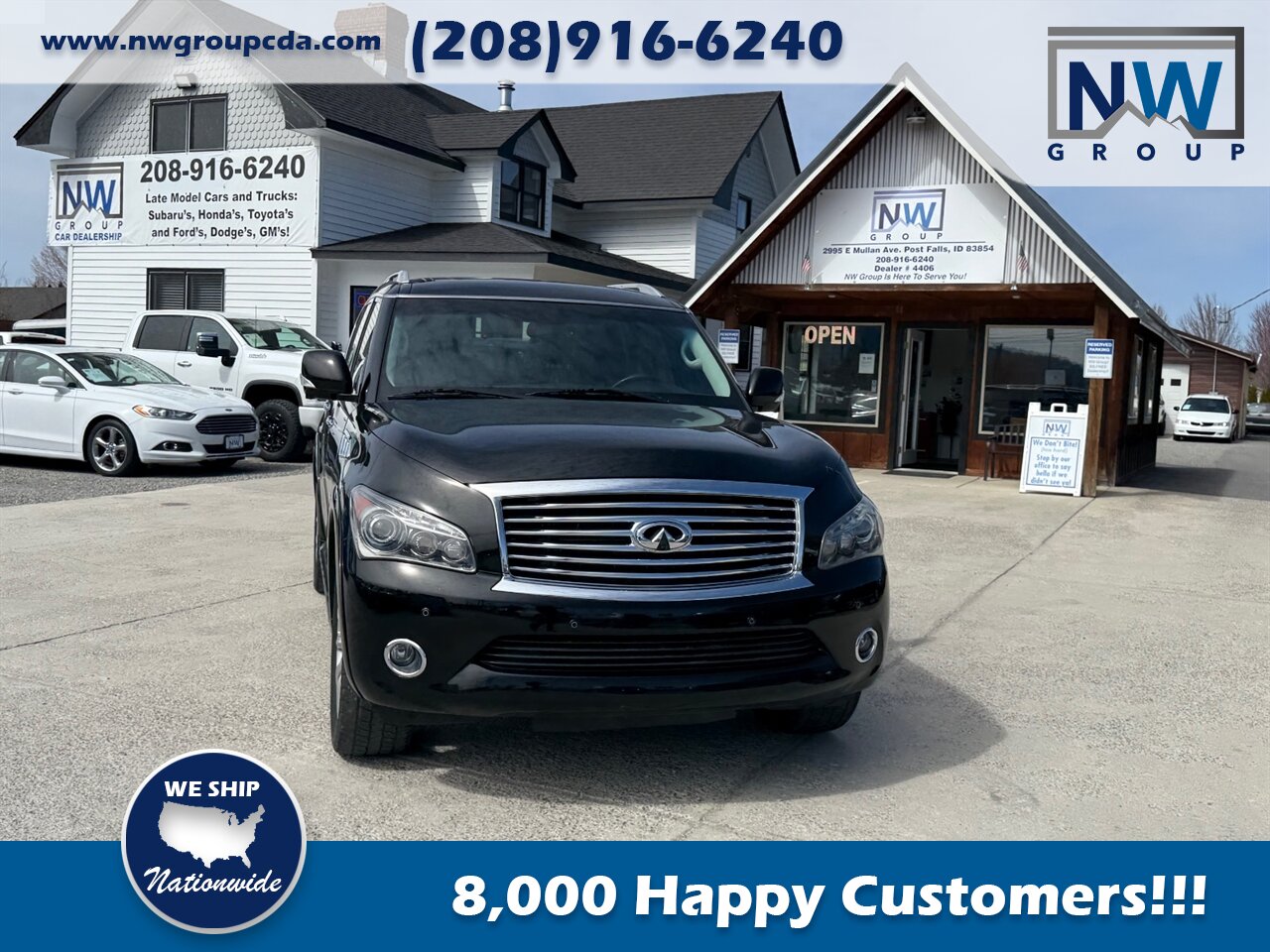 2014 INFINITI QX80 Clean Title!!! Major Services Just Completed: Timing Chain Job Done, Water Pump Replaced, Transmission Service Completed, Front Suspension Repaired - Photo 2 - Post Falls, ID 83854