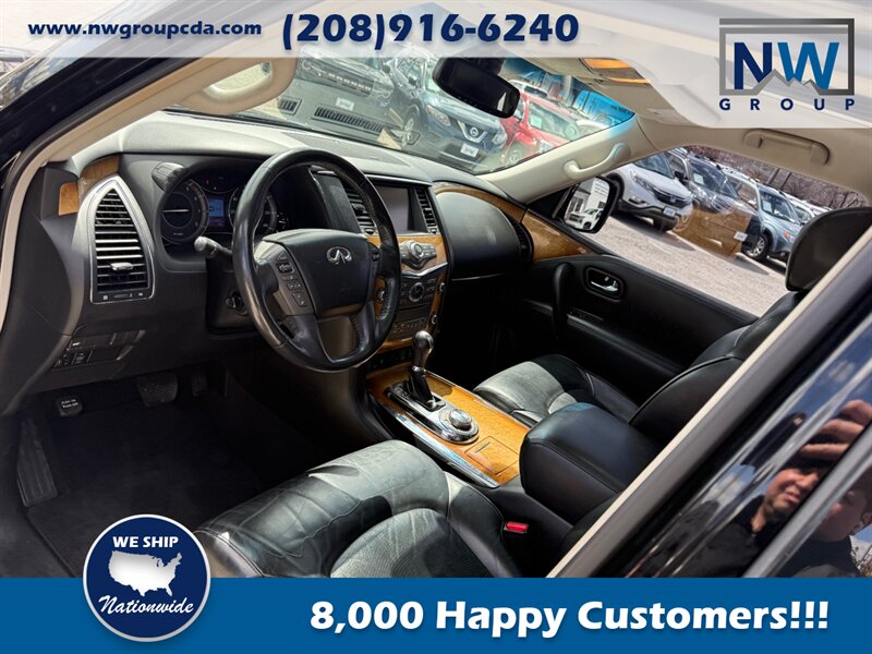 2014 INFINITI QX80  Clean Title!!! Major Services Just Completed:  Timing Chain Job Done,  Water Pump Replaced,  Transmission Service Completed,  Front Suspension Repaired - Photo 16 - Post Falls, ID 83854