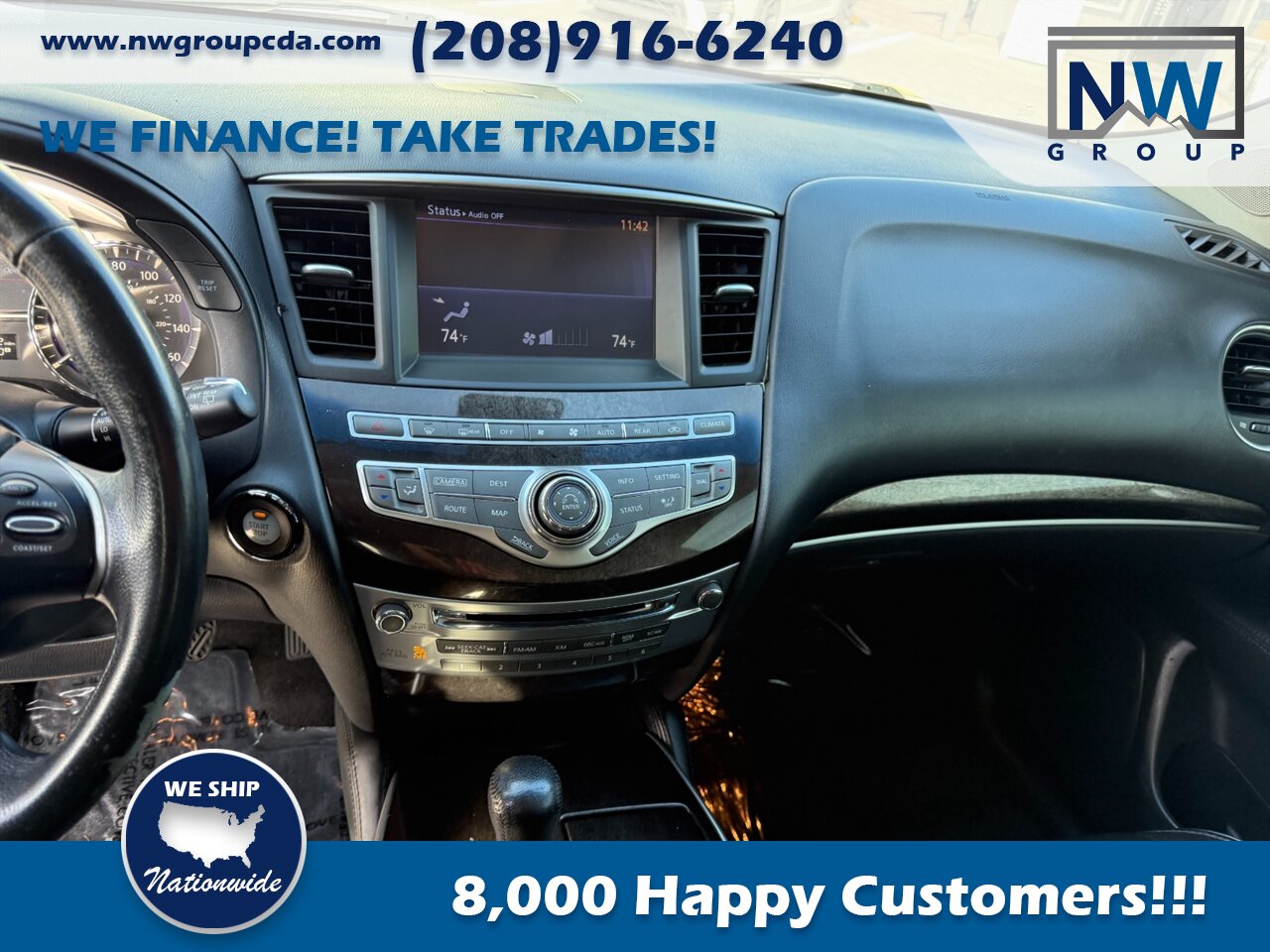 2014 INFINITI QX60  Great SUV, Clean Carfax, Low Miles! - Photo 17 - Post Falls, ID 83854