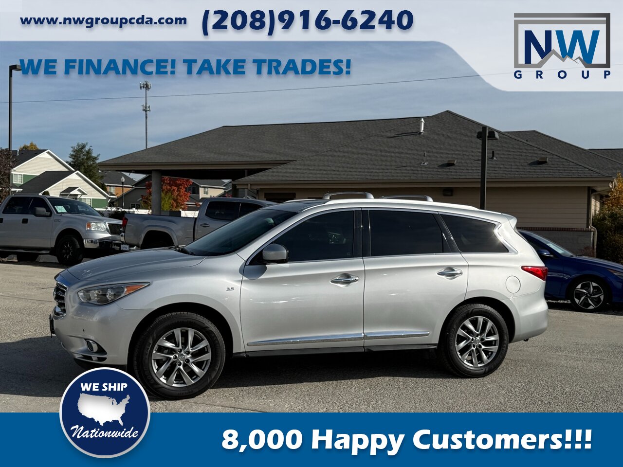 2014 INFINITI QX60  Great SUV, Clean Carfax, Low Miles! - Photo 4 - Post Falls, ID 83854