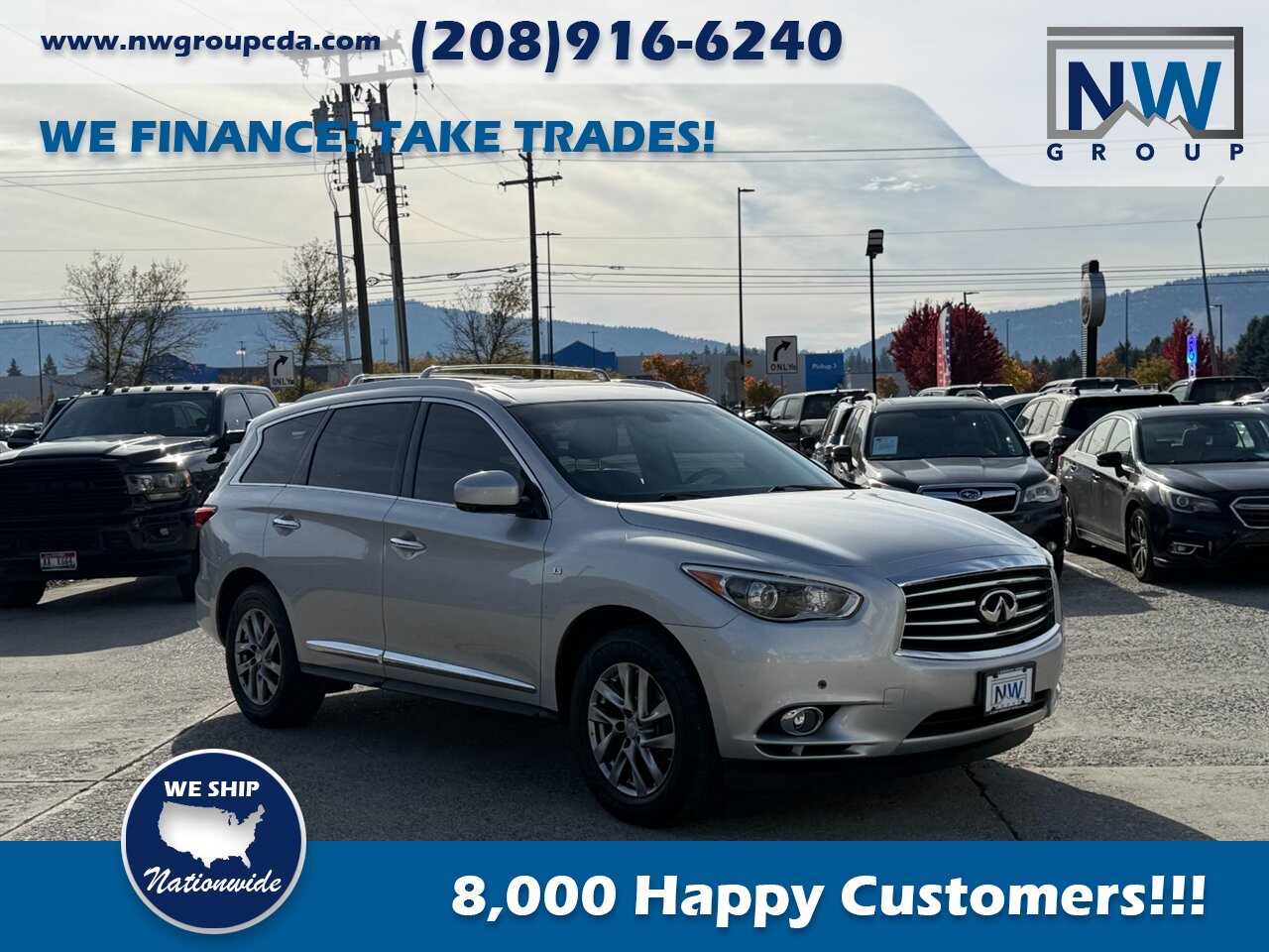 2014 INFINITI QX60  Great SUV, Clean Carfax, Low Miles! - Photo 40 - Post Falls, ID 83854