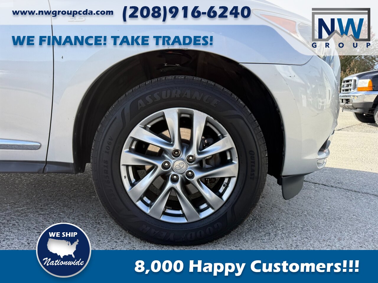 2014 INFINITI QX60  Great SUV, Clean Carfax, Low Miles! - Photo 35 - Post Falls, ID 83854