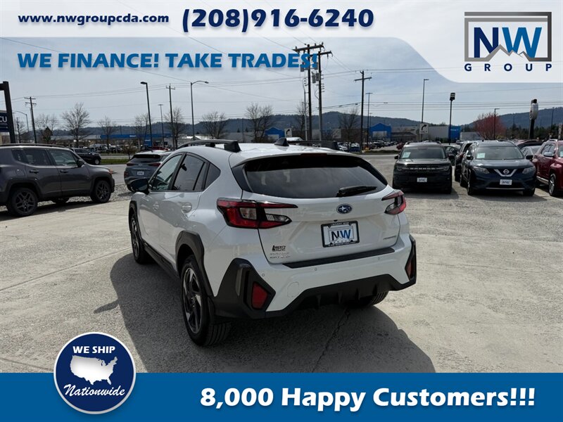 2024 Subaru Crosstrek Limited.  Fully Optioned. 6k miles. Sunroof! Crystal White Pearl-Exterior. Black-Interior. - Photo 27 - Post Falls, ID 83854