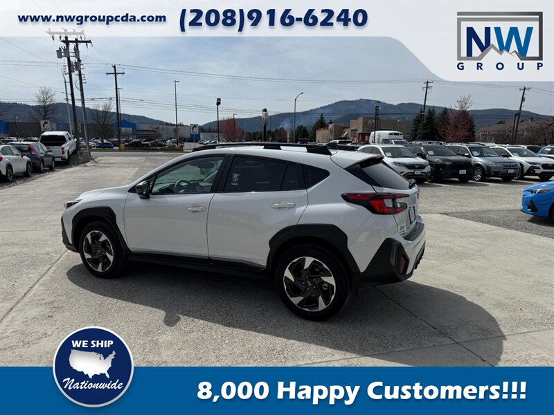 2024 Subaru Crosstrek Limited.  Fully Optioned. 6k miles. Sunroof! Crystal White Pearl-Exterior. Black-Interior. - Photo 25 - Post Falls, ID 83854