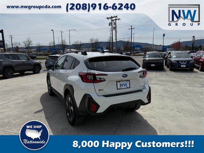 2024 Subaru Crosstrek Limited.  Fully Optioned. 6k miles. Sunroof! Crystal White Pearl-Exterior. Black-Interior. - Photo 27 - Post Falls, ID 83854