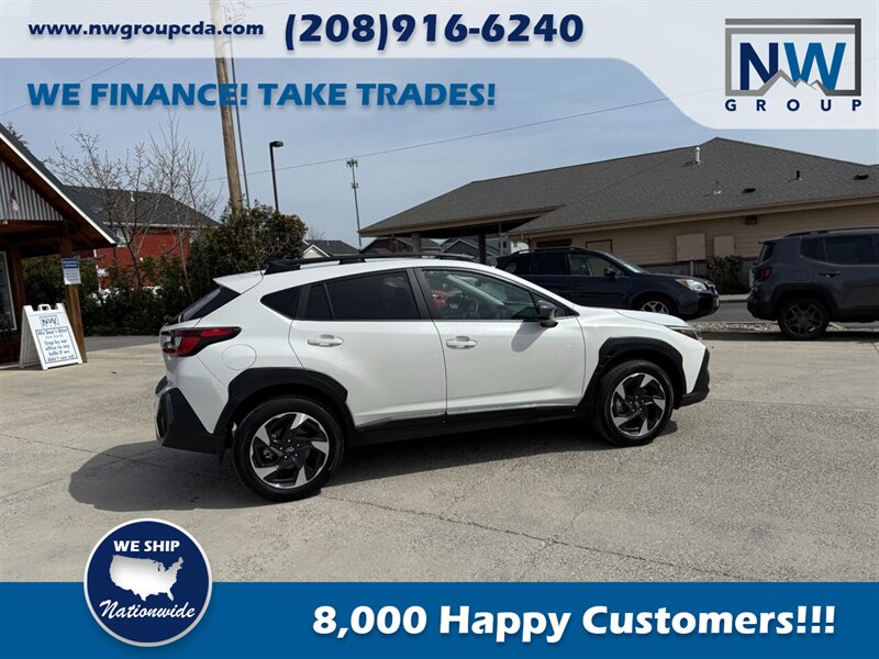 2024 Subaru Crosstrek Limited.  Fully Optioned. 6k miles. Sunroof! Crystal White Pearl-Exterior. Black-Interior. - Photo 32 - Post Falls, ID 83854