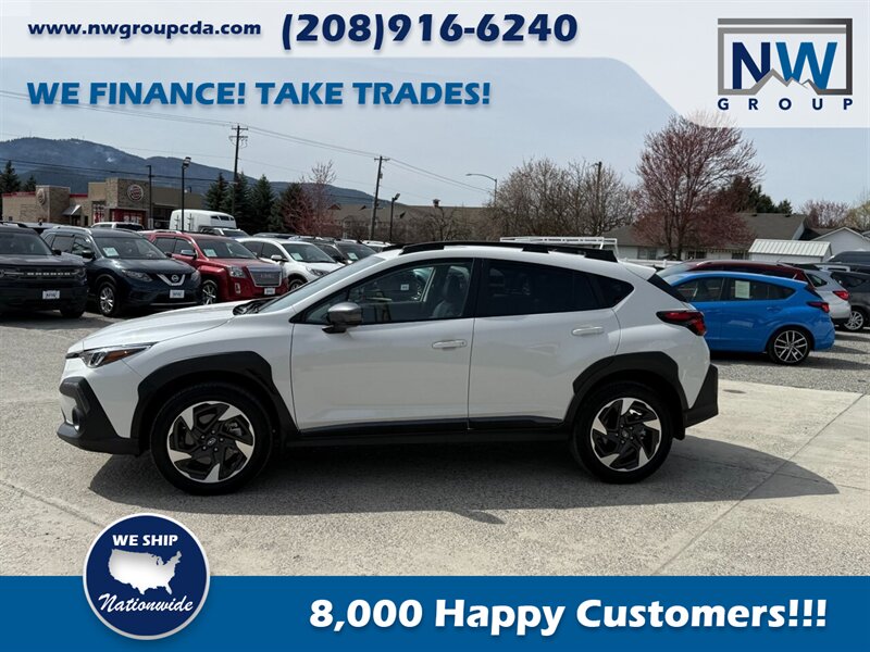 2024 Subaru Crosstrek Limited.  Fully Optioned. 6k miles. Sunroof! Crystal White Pearl-Exterior. Black-Interior. - Photo 23 - Post Falls, ID 83854