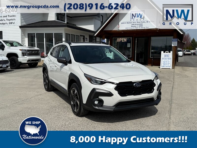 2024 Subaru Crosstrek Limited.  Fully Optioned. 6k miles. Sunroof! Crystal White Pearl-Exterior. Black-Interior. - Photo 20 - Post Falls, ID 83854