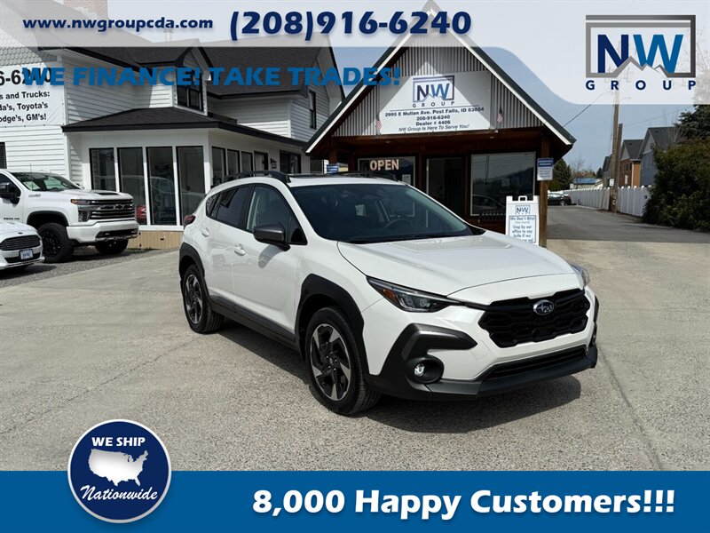 2024 Subaru Crosstrek Limited.  Fully Optioned. 6k miles. Sunroof! Crystal White Pearl-Exterior. Black-Interior. - Photo 36 - Post Falls, ID 83854