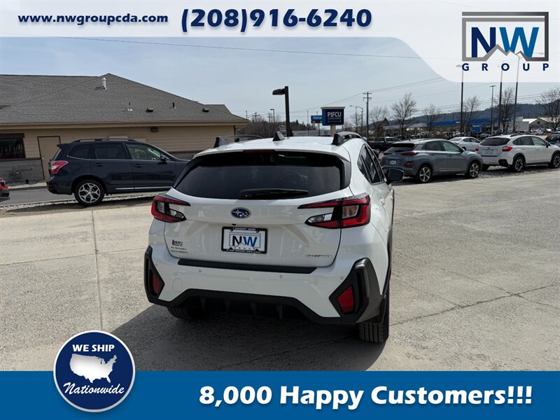 2024 Subaru Crosstrek Limited.  Fully Optioned. 6k miles. Sunroof! Crystal White Pearl-Exterior. Black-Interior. - Photo 29 - Post Falls, ID 83854