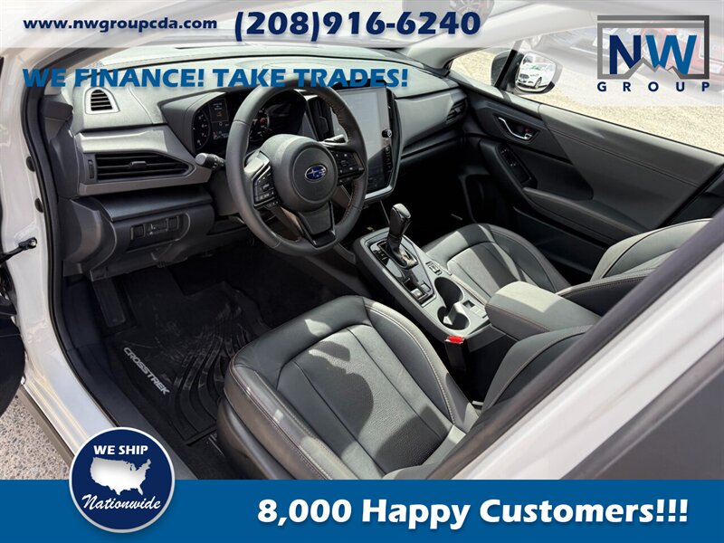 2024 Subaru Crosstrek Limited.  Fully Optioned. 6k miles. Sunroof! Crystal White Pearl-Exterior. Black-Interior. - Photo 7 - Post Falls, ID 83854