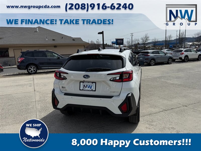 2024 Subaru Crosstrek Limited.  Fully Optioned. 6k miles. Sunroof! Crystal White Pearl-Exterior. Black-Interior. - Photo 29 - Post Falls, ID 83854