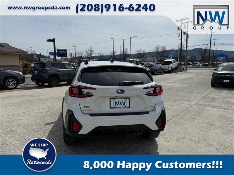 2024 Subaru Crosstrek Limited.  Fully Optioned. 6k miles. Sunroof! Crystal White Pearl-Exterior. Black-Interior. - Photo 28 - Post Falls, ID 83854
