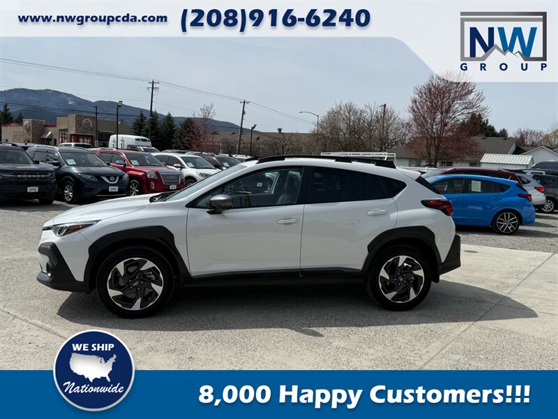2024 Subaru Crosstrek Limited.  Fully Optioned. 6k miles. Sunroof! Crystal White Pearl-Exterior. Black-Interior. - Photo 23 - Post Falls, ID 83854