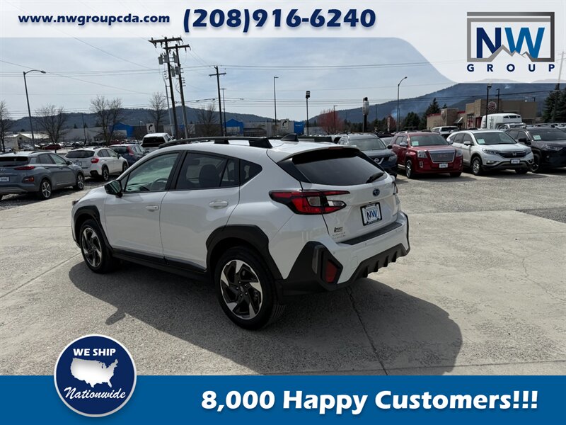 2024 Subaru Crosstrek Limited.  Fully Optioned. 6k miles. Sunroof! Crystal White Pearl-Exterior. Black-Interior. - Photo 26 - Post Falls, ID 83854