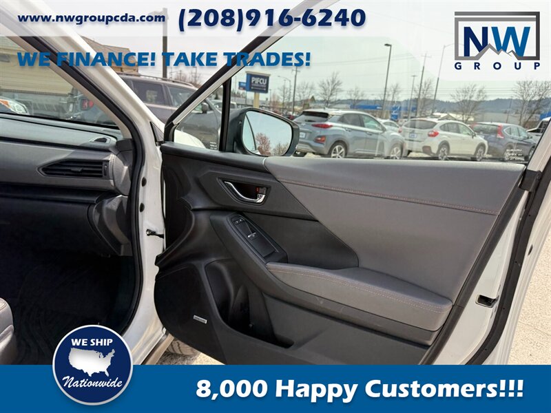 2024 Subaru Crosstrek Limited.  Fully Optioned. 6k miles. Sunroof! Crystal White Pearl-Exterior. Black-Interior. - Photo 18 - Post Falls, ID 83854