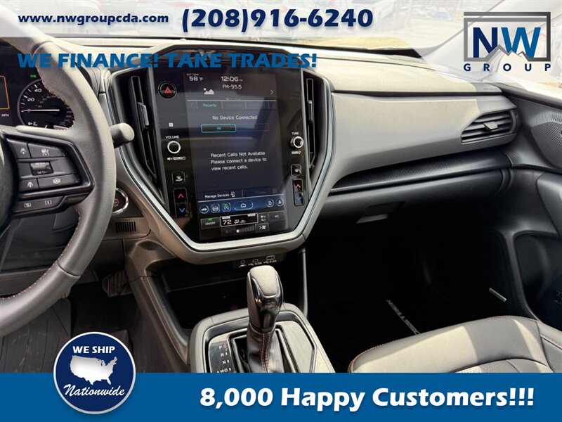 2024 Subaru Crosstrek Limited.  Fully Optioned. 6k miles. Sunroof! Crystal White Pearl-Exterior. Black-Interior. - Photo 9 - Post Falls, ID 83854